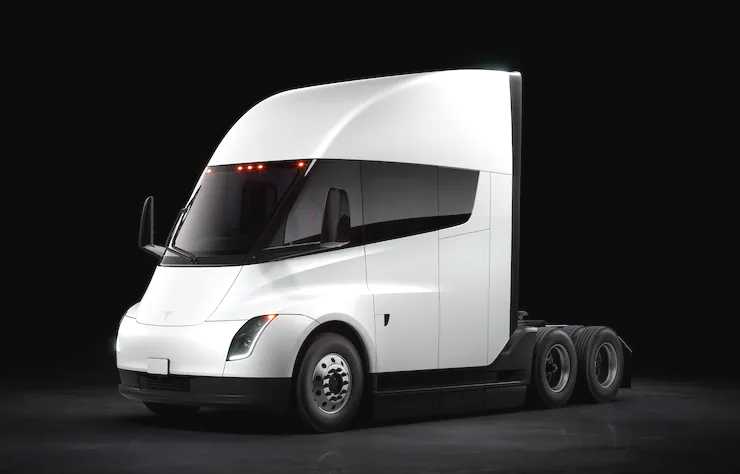 Poids lourd électrique Tesla Semi