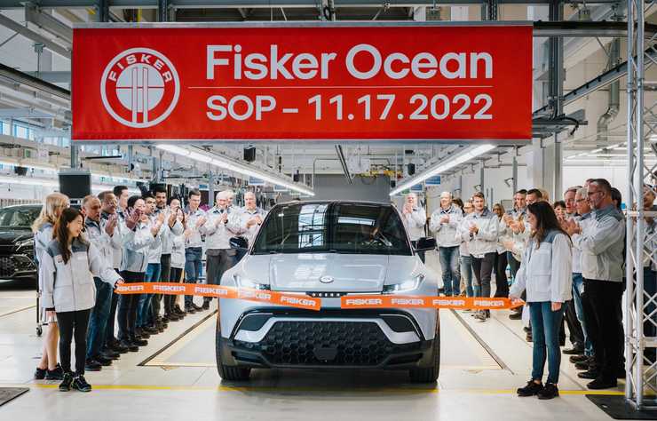 Début de la production de la Fisker Ocean à Graz