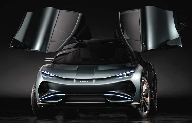 maquette SUV Aehra électrique