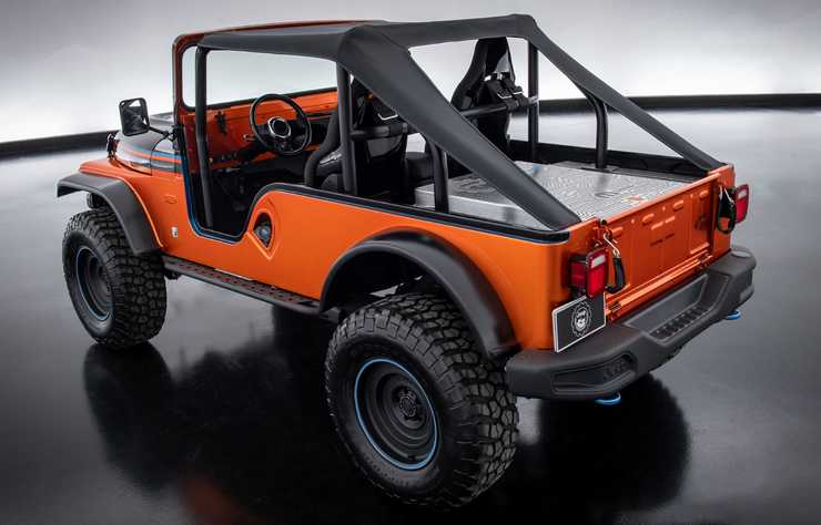 concept électrique Jeep CJ Surge