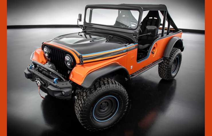 concept électrique Jeep CJ Surge