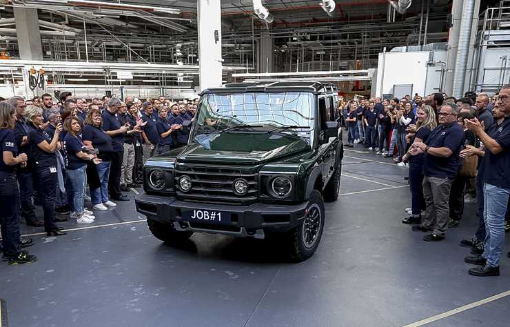 4x4 Ineos Grenadier fabriqué à Hambach