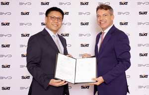 BYD vendra 100 000 voitures au loueur Sixt