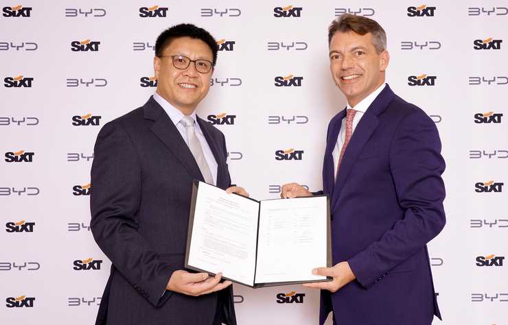 BYD avec Sixt