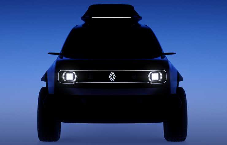 concept de 2022 pour rappeler la Renault 4