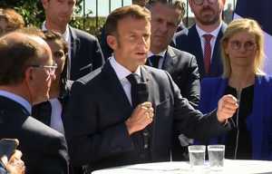 Eolien en mer, à Saint Nazaire, Macron se comporte enfin en président