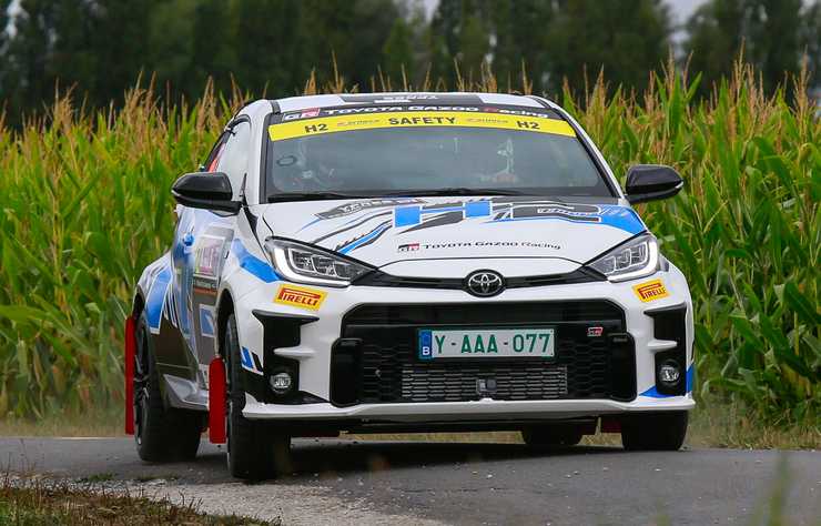 Toyota Yaris à hydrogène de compétition Gazoo Racing