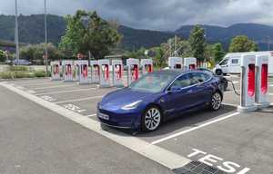 En Chine, des superchargeurs Tesla ne chargent plus