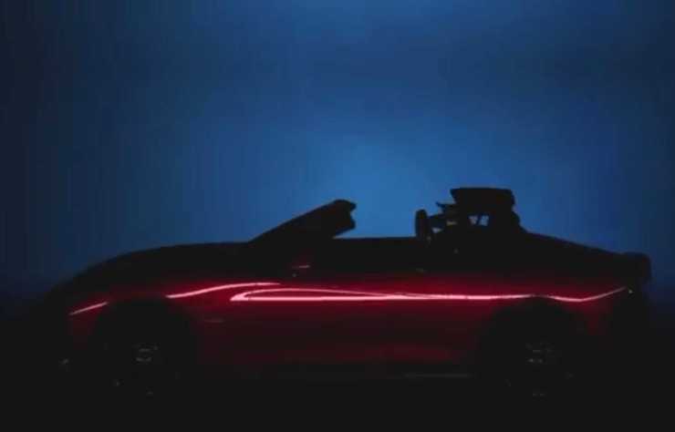 illustration futur roadster MG électrique