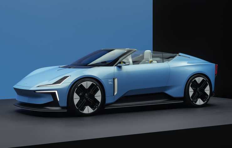 concept de roadster électrique Polestar O2