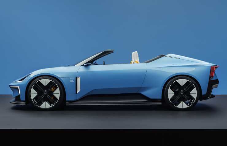 concept de roadster électrique Polestar O2