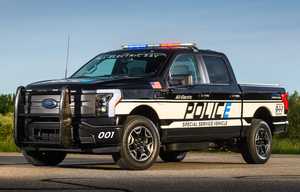Ford lance une version police de son pick-up électrique