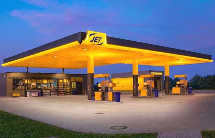 station essence Jet en Allemagne
