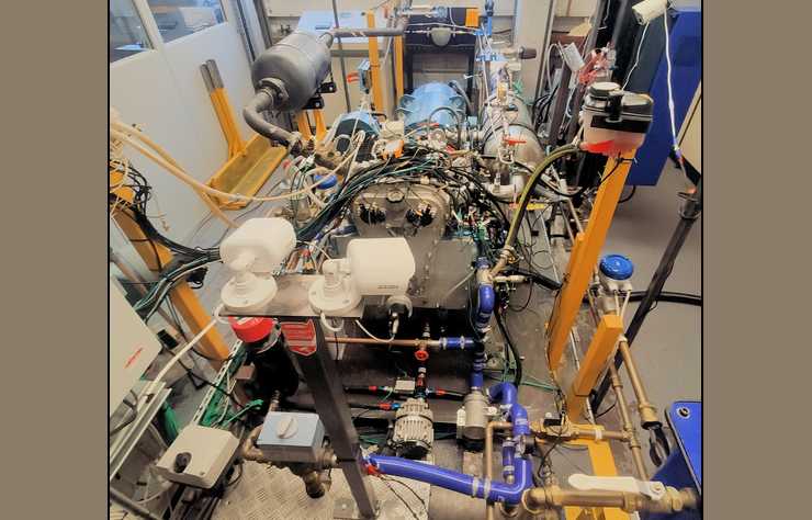 recherche et développement Mahle sur un moteur diesel fonctionnant à l'ammoniac