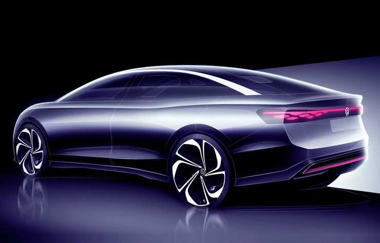 esquisse Volkswagen ID Aero