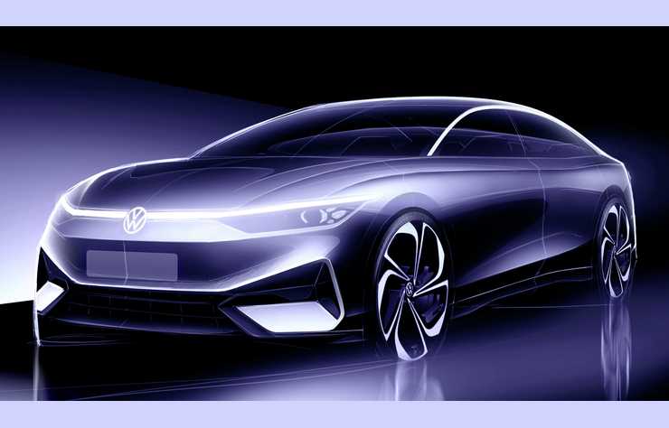 esquisse Volkswagen ID Aero