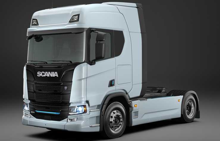 poids lourd électrique Scania