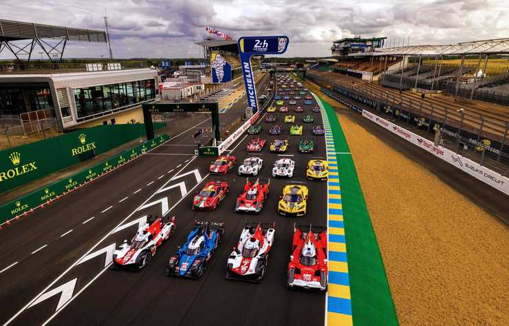 la course des 24 Heures du Mans