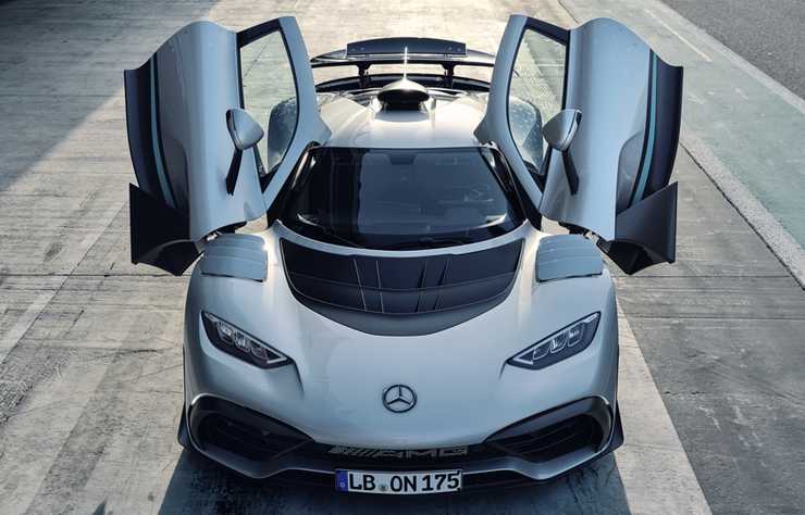 hypercar hybride AMG ONE