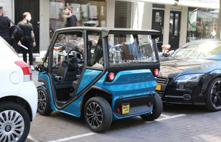 voiturette électrique néerlandaise Squad mobility