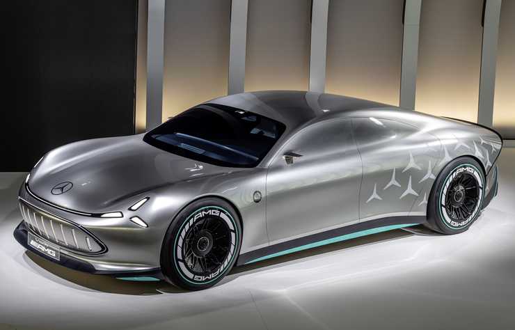 Concept électrique Mercedes Vision AMG
