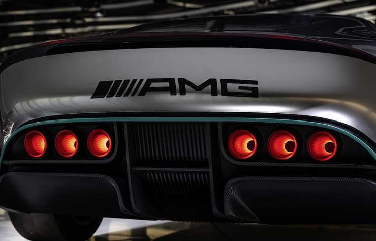 Concept électrique Mercedes Vision AMG