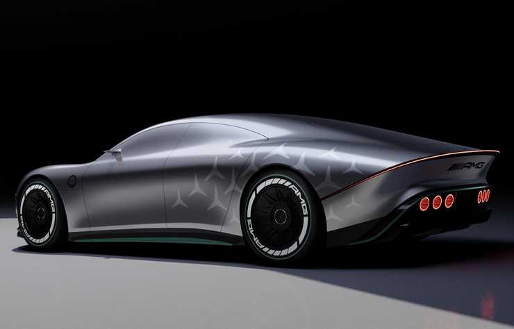 Concept électrique Mercedes Vision AMG
