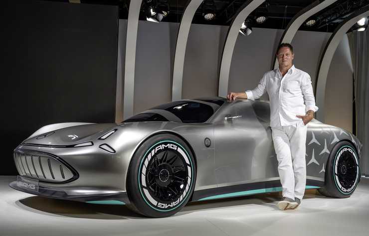 Concept électrique Mercedes Vision AMG