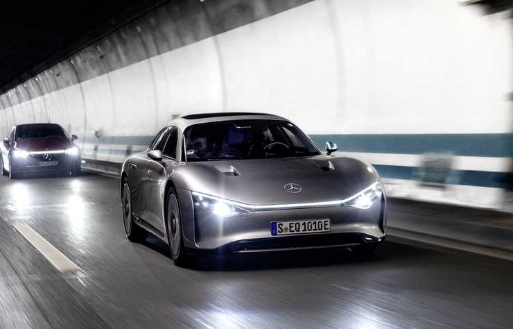 prototype Mercedes EQXX électrique