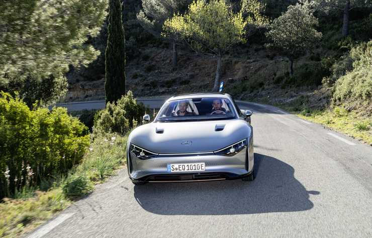 prototype Mercedes EQXX électrique