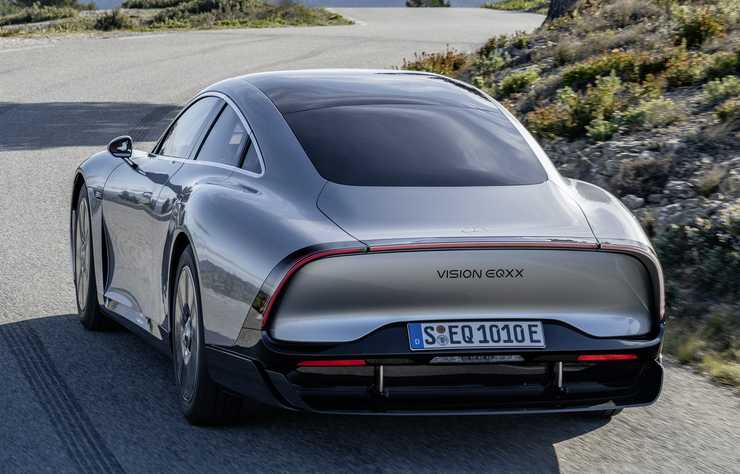 prototype Mercedes EQXX électrique
