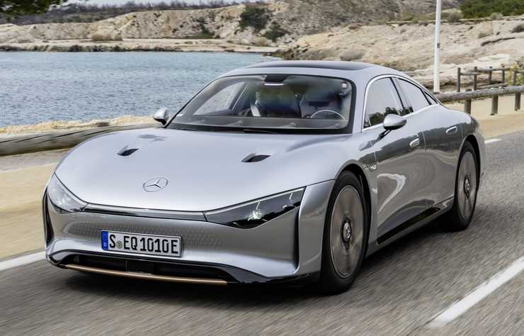 prototype Mercedes EQXX électrique