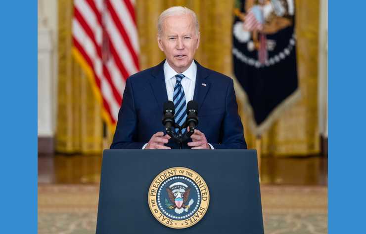 Joe Biden , président des Etats-Unis