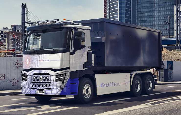 poids lourd Renault Trucks T E-Tech