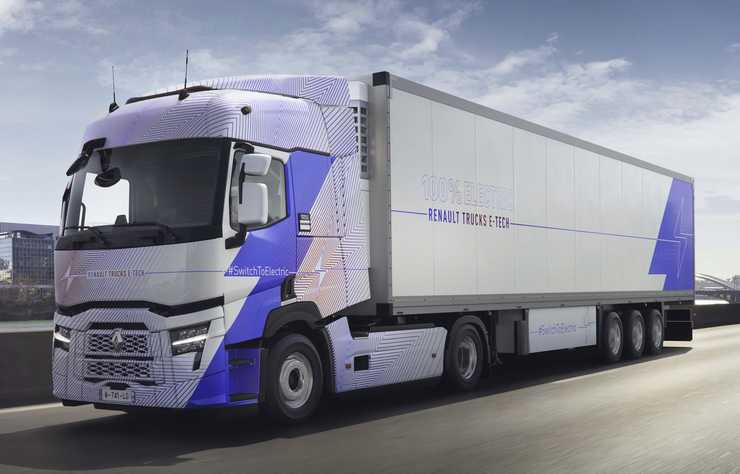 poids lourd Renault Trucks T E-Tech