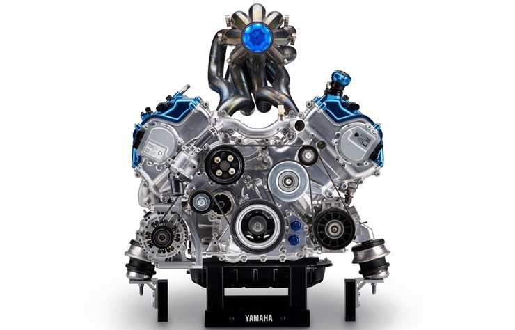 moteur V8 Lexus modifié à l'hydrogène par Yamaha