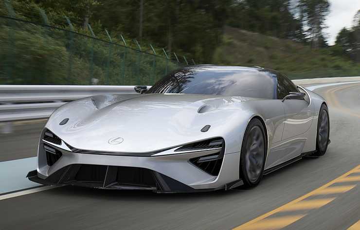 supercar électrique Lexus