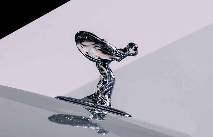 la mascotte de femme de Rolls Royce