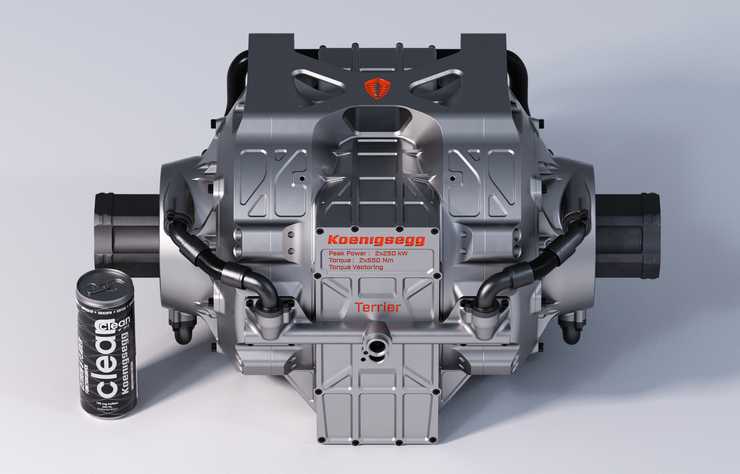 moteur électrique de Koenigsegg