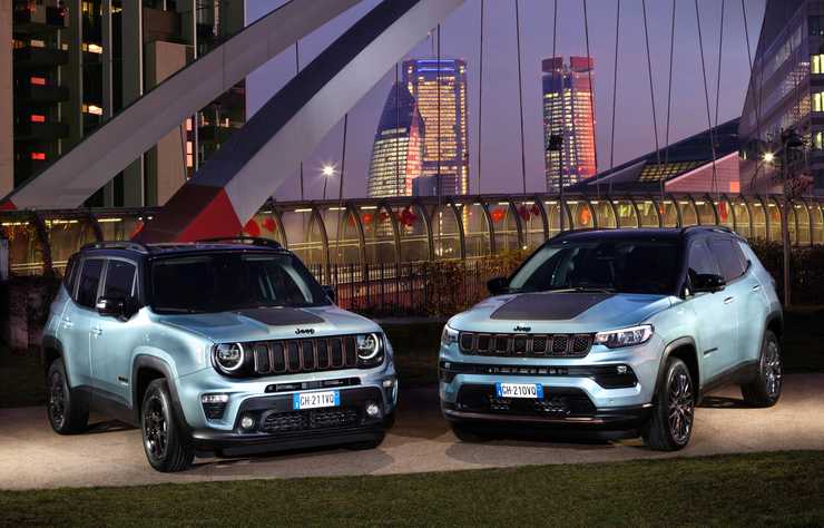 Jeep Renegade et Compass hybrides légers
