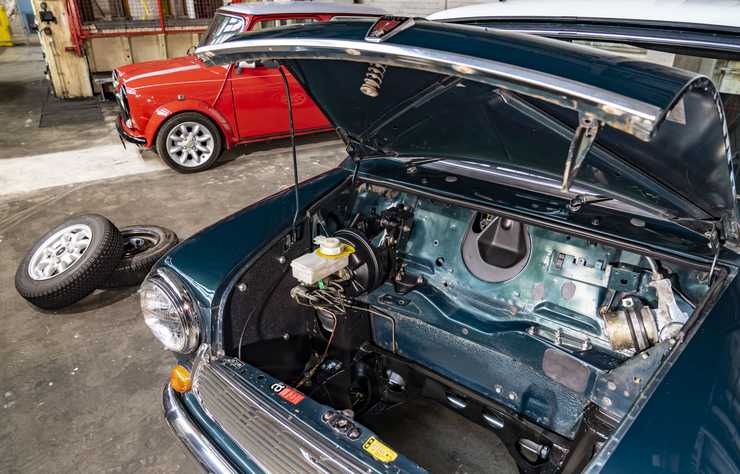 Mini classique pour rétrofit électrique