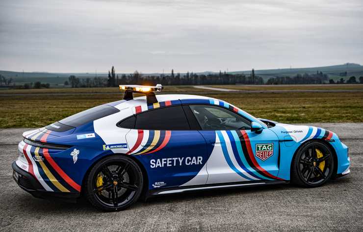 Porsche Taycan Safety Car de Formule E