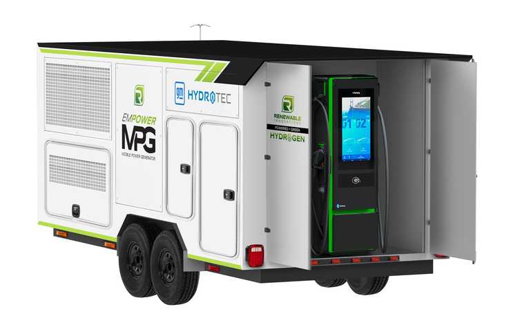génératrice à hydrogène  mobile GM Hydrotec