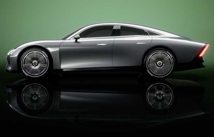Mercedes concept EQXX électrique
