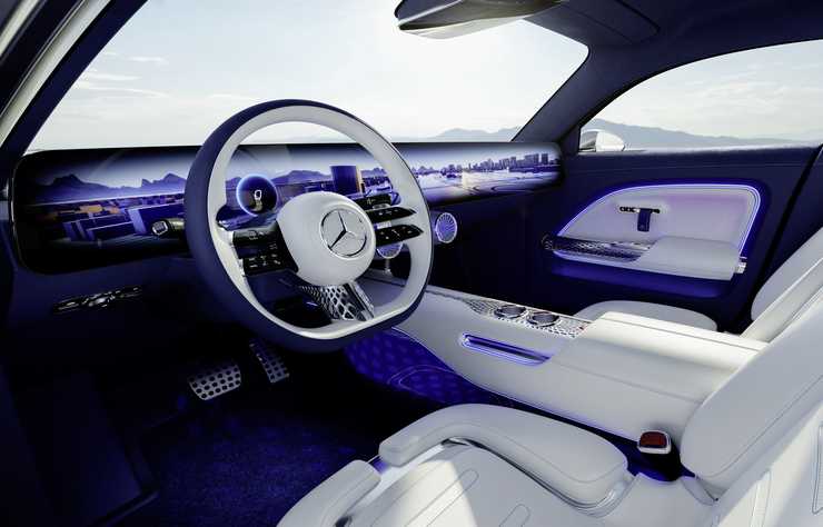 Mercedes concept EQXX électrique