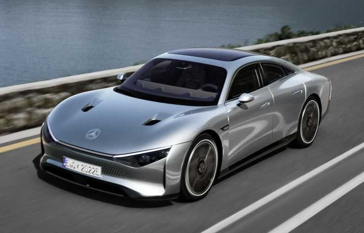 Mercedes concept EQXX électrique