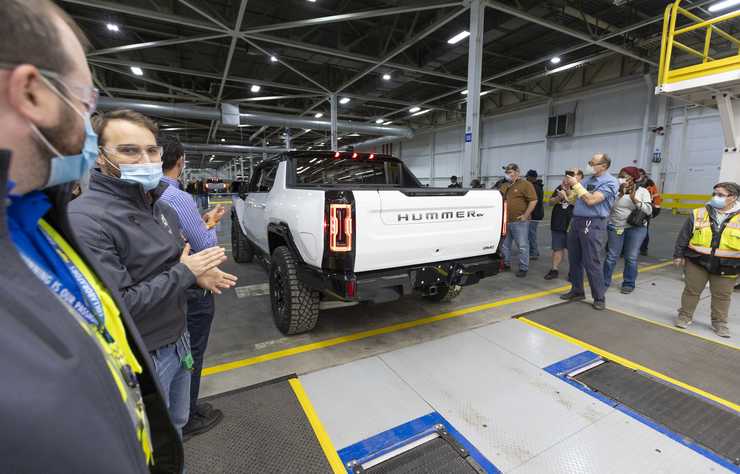 Hummer EV pick-up électrique