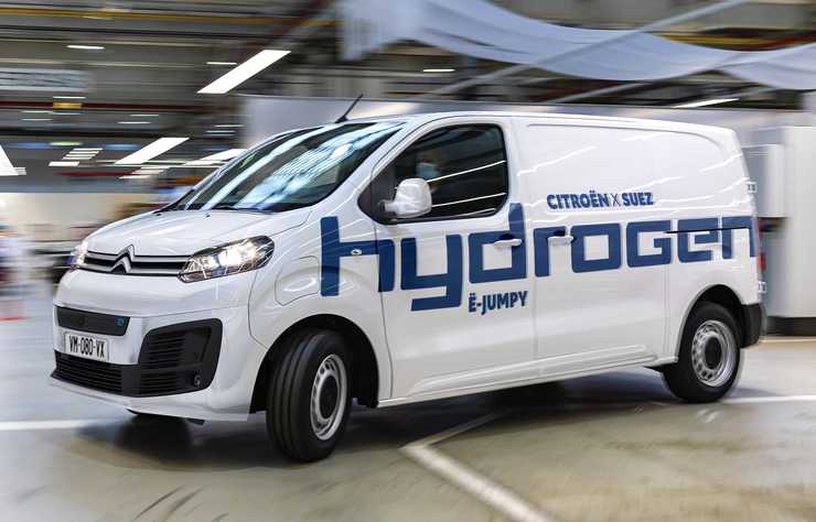 Citroën e-Jumpy à hydrogène