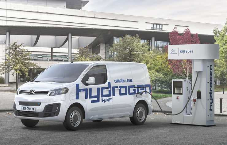 Citroën e-Jumpy à hydrogène