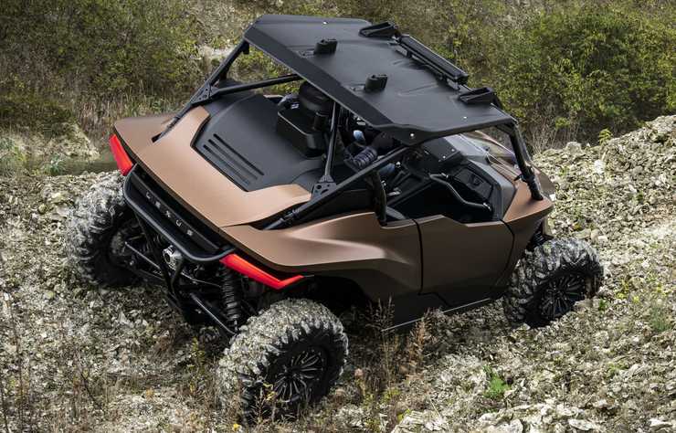 Quad Lexus à hydrogène